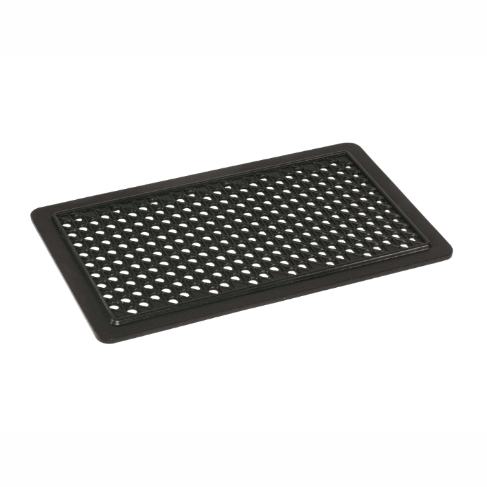 [15333BBQ-R] AMT Gastronorm 1/1 BBQ / grill grate-reversible plate open