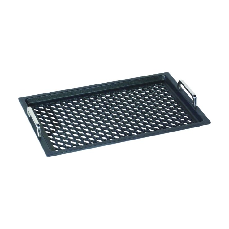 AMT Gastronorm 1/1 2,0 cm di profondità, con maniglie, rombi forati