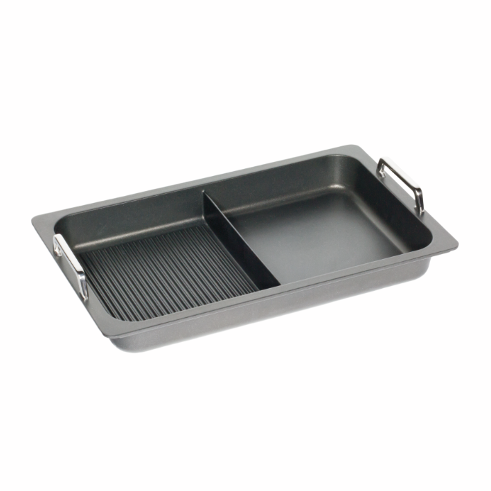 [55333GGS] AMT Gastronorm 1/1 5,5 cm profond poignée/Steg/grill