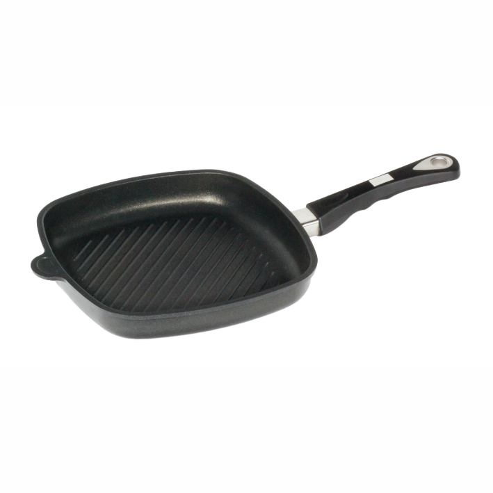 [I-E264G] AMT poêle carrée plat 26-26/4