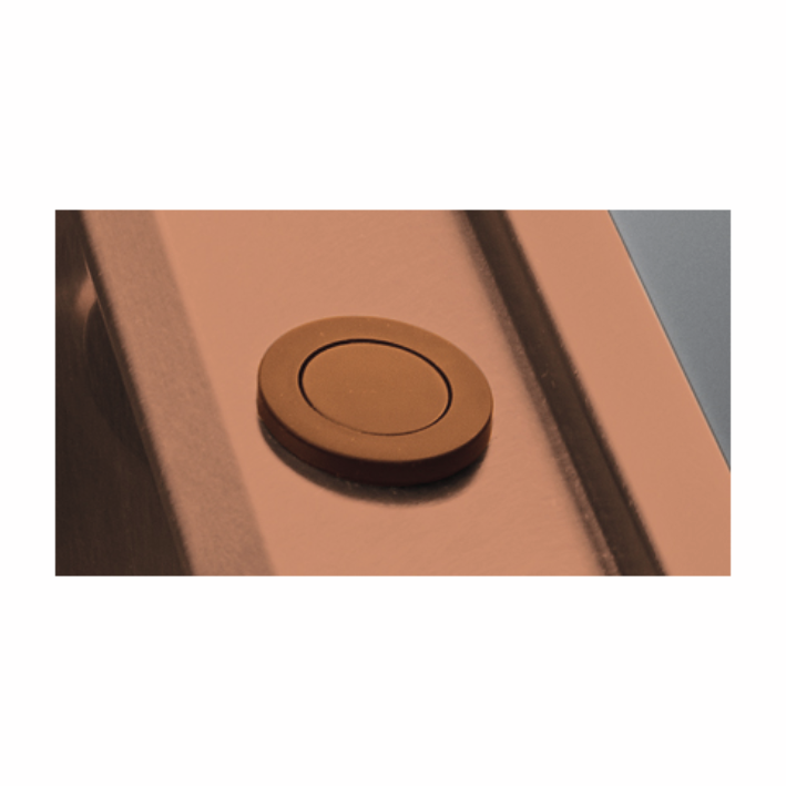[SS02746] ARTINOX sistemi di scarico con pulsante TITANIUM Copper Bronze