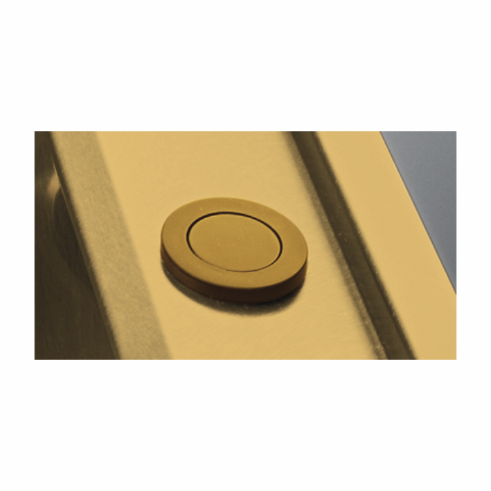 [SS02745] ARTINOX sistemi di scarico con pulsante TITANIUM ORO CHIARO