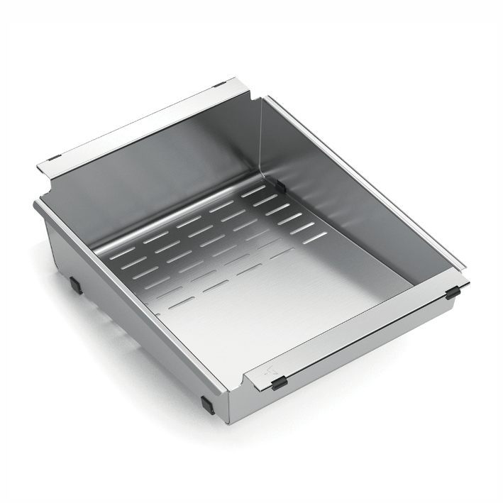 [VQSI2837] ARTINOX perforated bowl insert angled 25