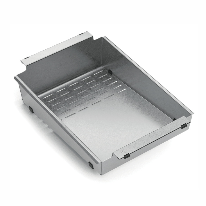 [VQHI2842] ARTINOX perforated bowl insert angled Matte Vintage 24