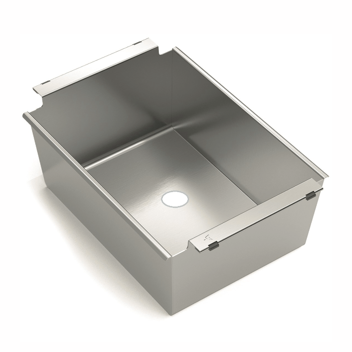 [VQSP284F] ARTINOX inserto vasca con scarico 68