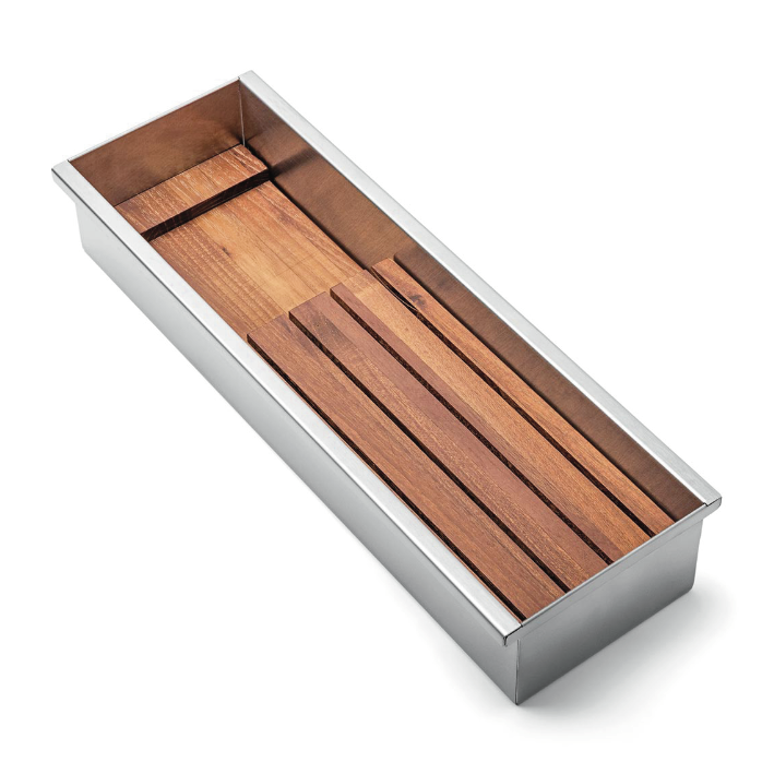 [VPCLR40M] ARTINOX portacoltelli in legno di quercia Matte Vintage