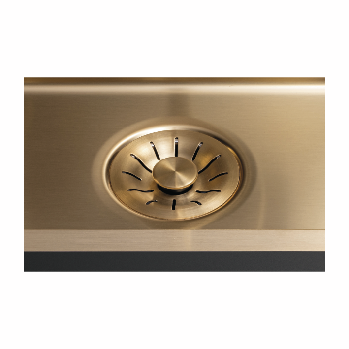 [SS02715] ARTINOX sistemi di scarico con Druckknop nero