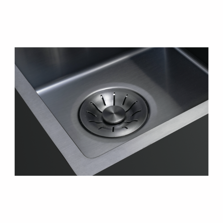 ARTINOX drain systems with push button black
