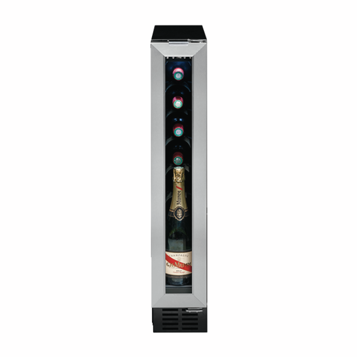 [AVU8TXA] FRIO GROUP Avintage cantinetta vino Edelstahlfront 8 bottiglie