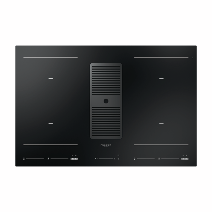 [FCLHD8041HIDTSBK2] FULGOR FCLHD 8041 HID TS BK2 Induktionskochfeld Muldenlüfter 80