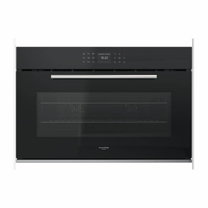 [FCO9615TEM2FBK] FULGOR Multifunktionsbackofen XXL90 - Schwarzes Glas