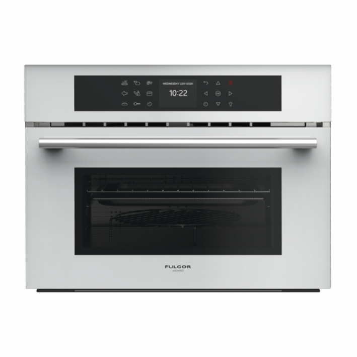 [FCMO4510TEMWH] FULGOR combi microwave 45 - white glass