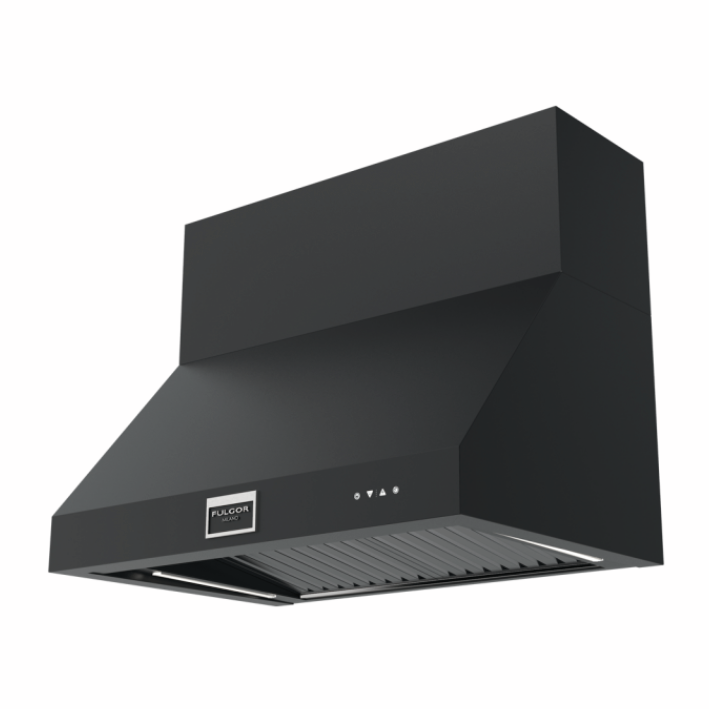 FULGOR 36" hotte murale noir mat