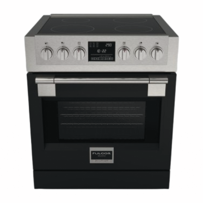 [FSRC3004PMIED2FMBK] FULGOR Sofia Professional 30" Kochherd Freistehend Schwarz