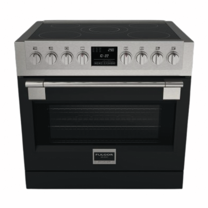 [FSRC3605PMIED2FMBK] FULGOR Sofia Professional 36" cooker Freistehend black