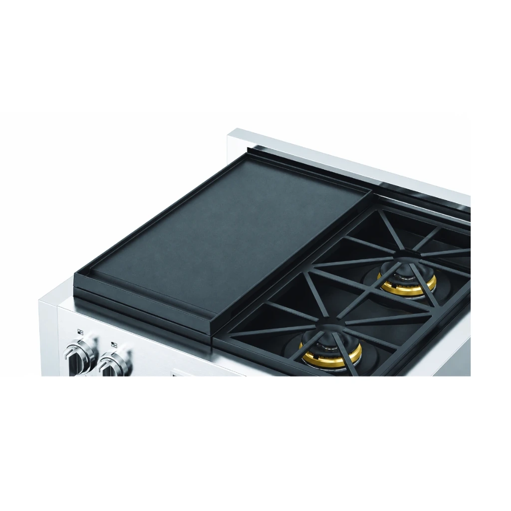 [FMGRID30] FULGOR robuste 30"-fonte-plaque grill