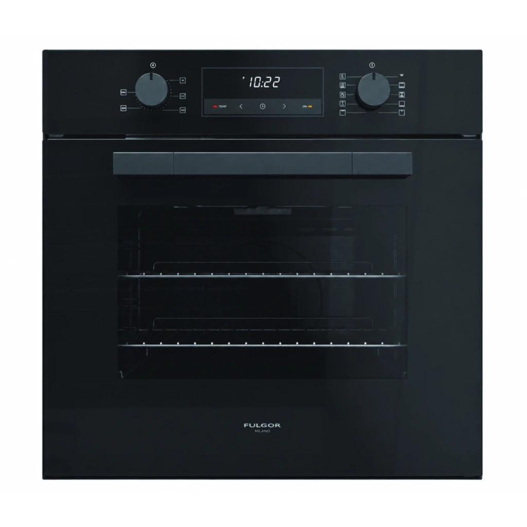 [FUTO6009MTGBK] FULGOR Multifunktionsbackofen 60 Schwarzes Glas