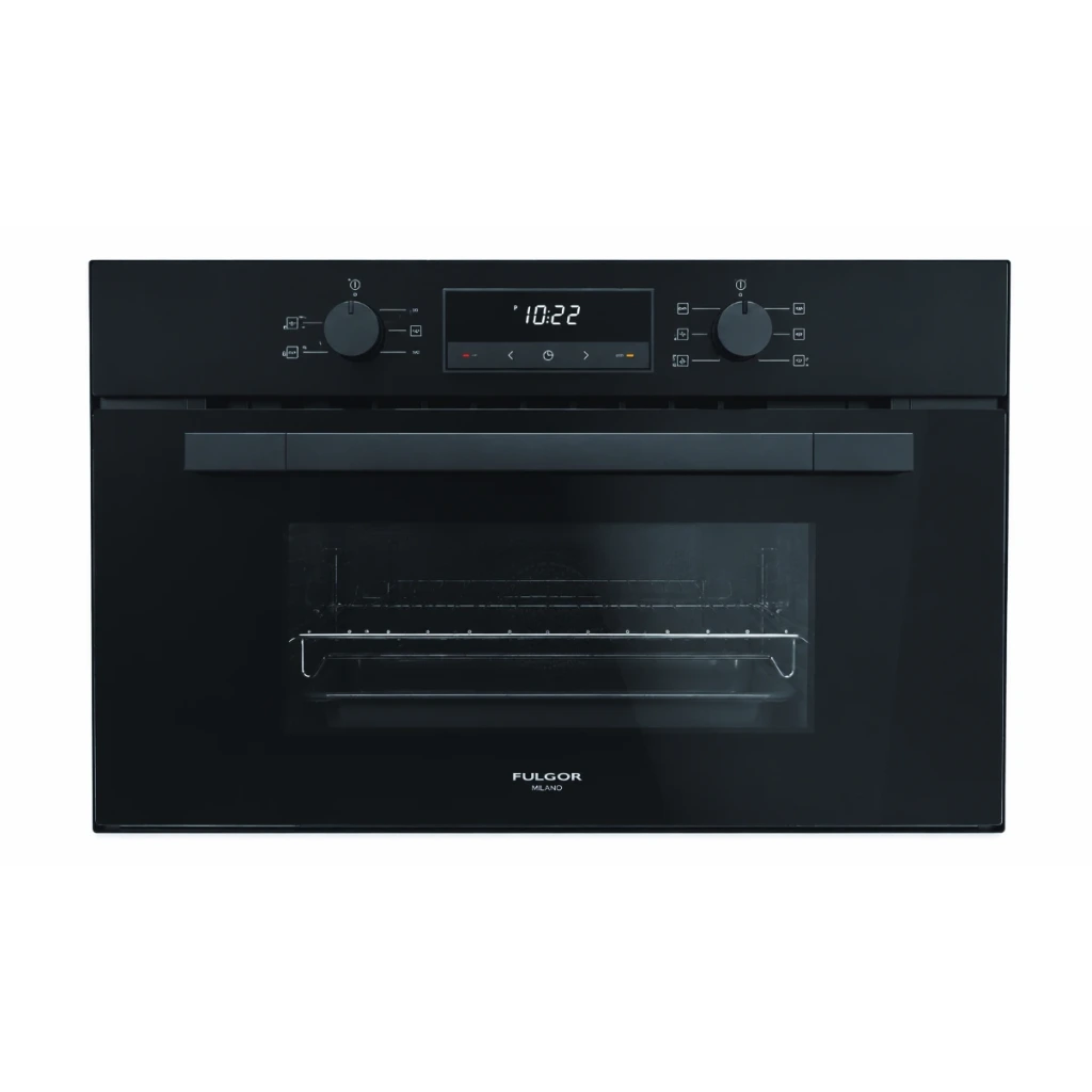 [FUSO7505MTGBK] FULGOR Dampfbackofen 75X45 Schwarz Glas