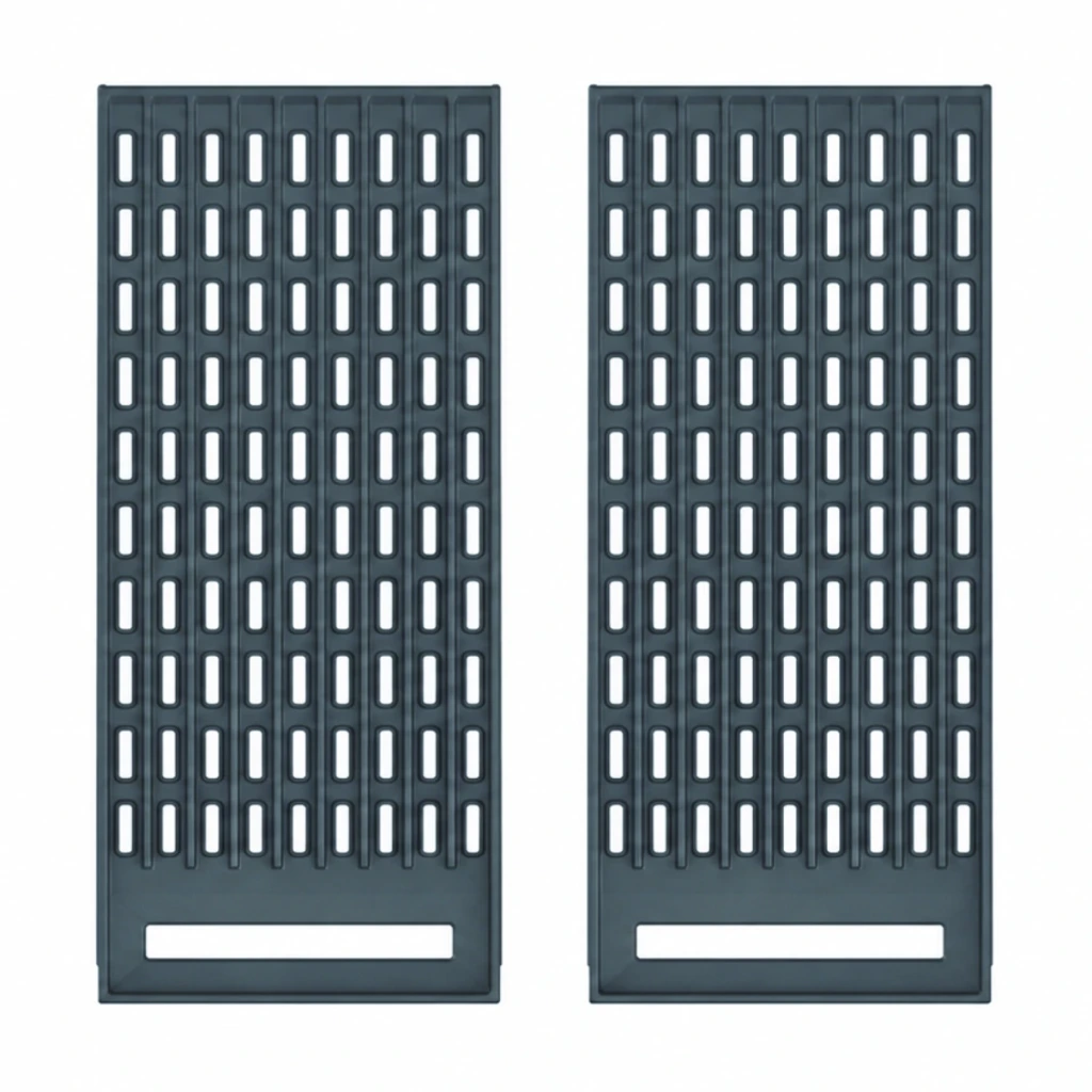 FULGOR BBQ accessori nero Emailliert