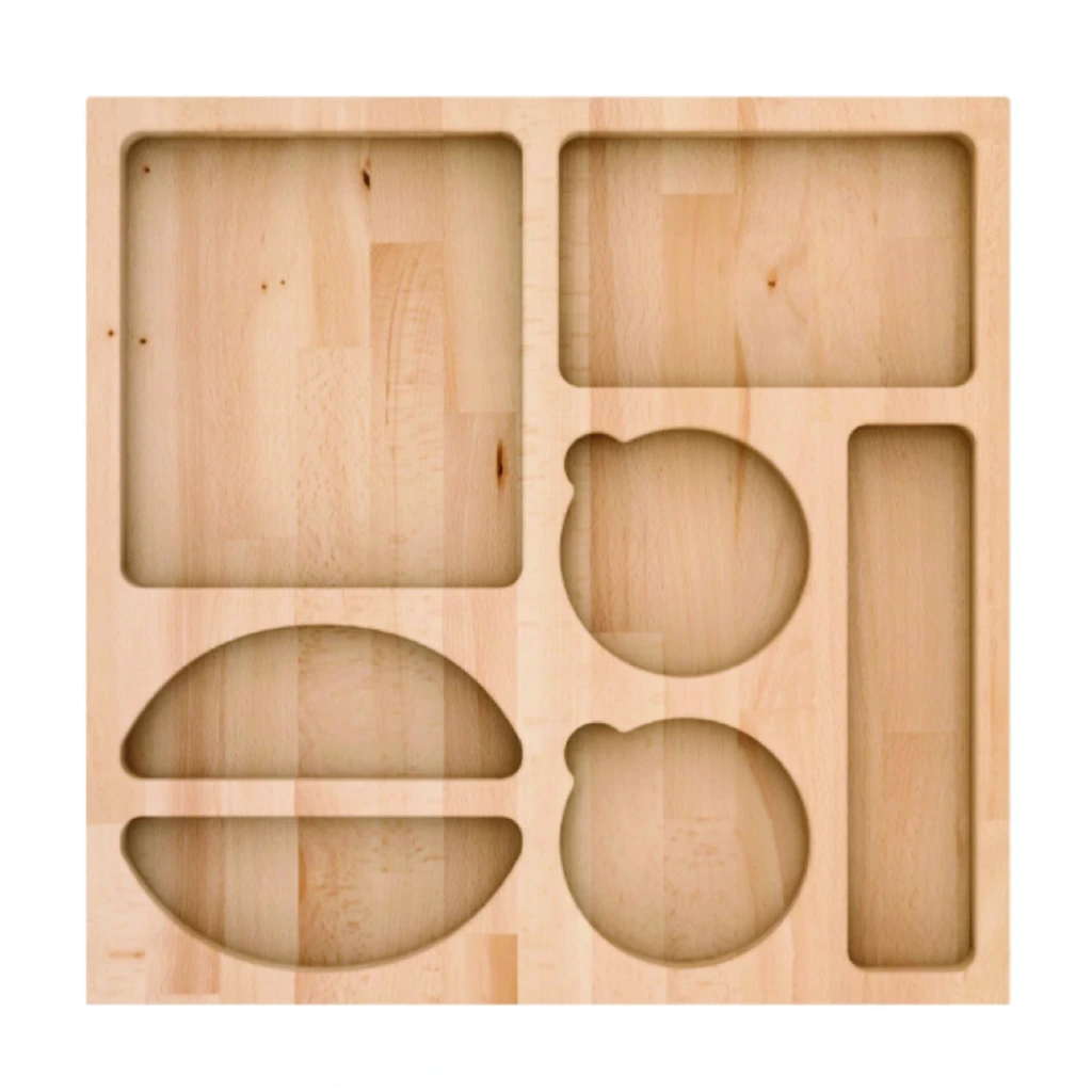 [CMDC150] FULGOR récipient en bois pour accessoires café