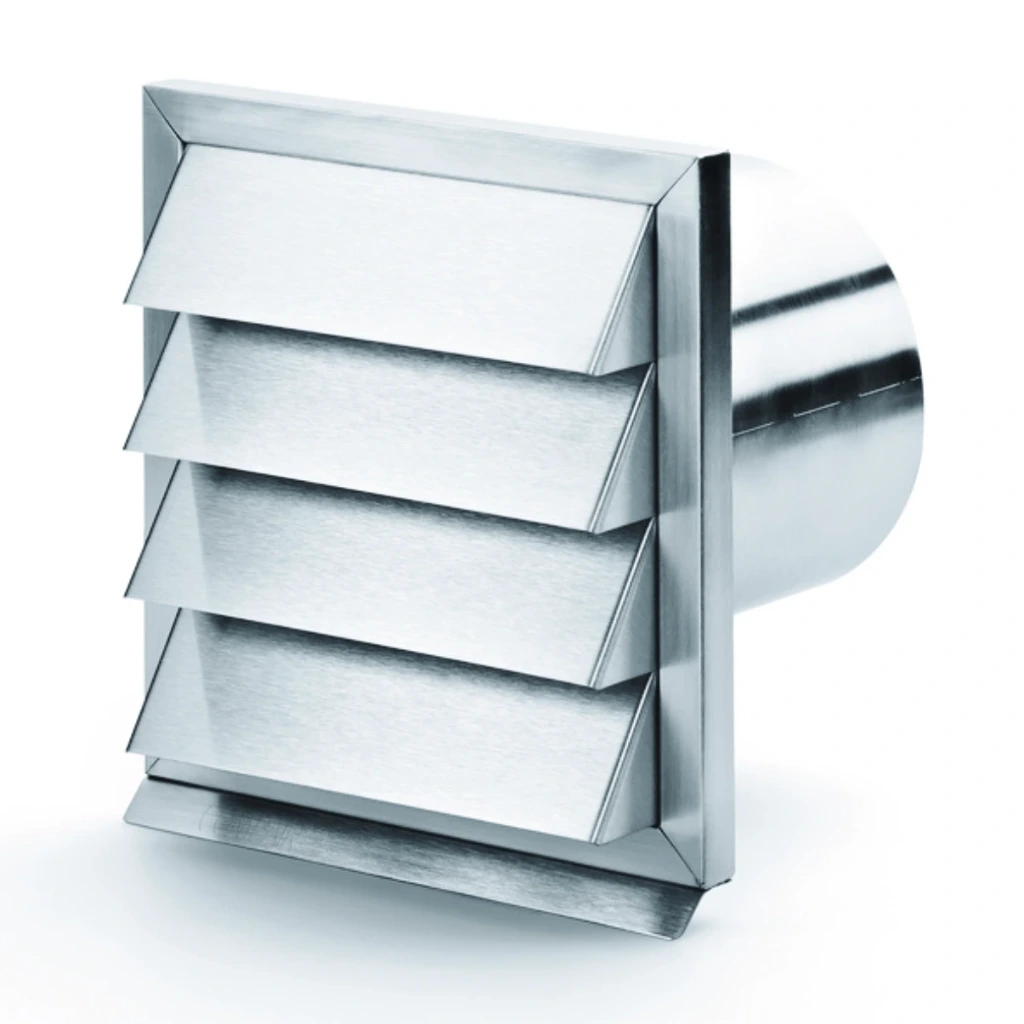 [75464-Inox] NABER E-Jal 150 grille extérieure, Ø 150 mm, acier inoxydable