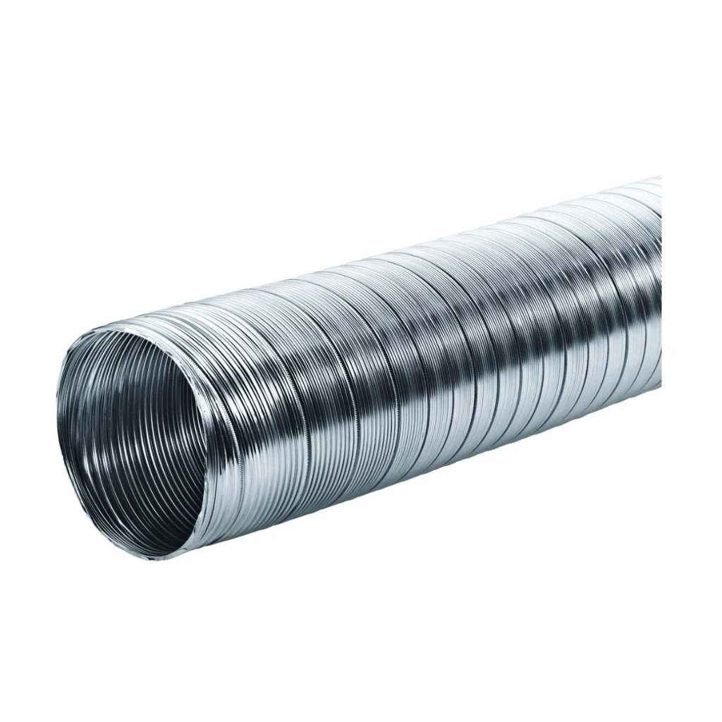 NABER A-PXO gaine flexible ronde en aluminium, Ø 152 mm, longueur comprimée 400 mm