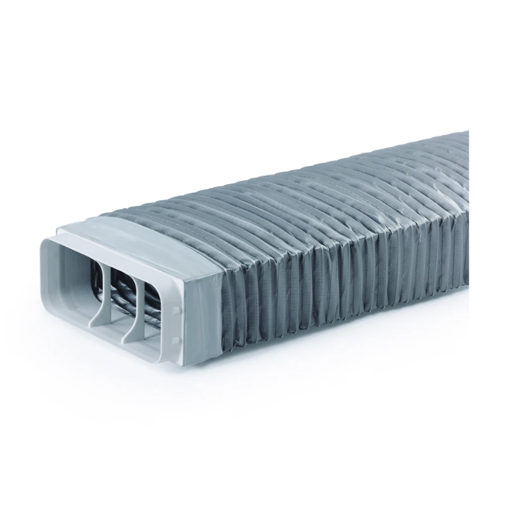 [76474-Grau] NABER PRIME flow P-RBFLEX System 150 Rohrbogen mit Flexkanal, hellgrau
