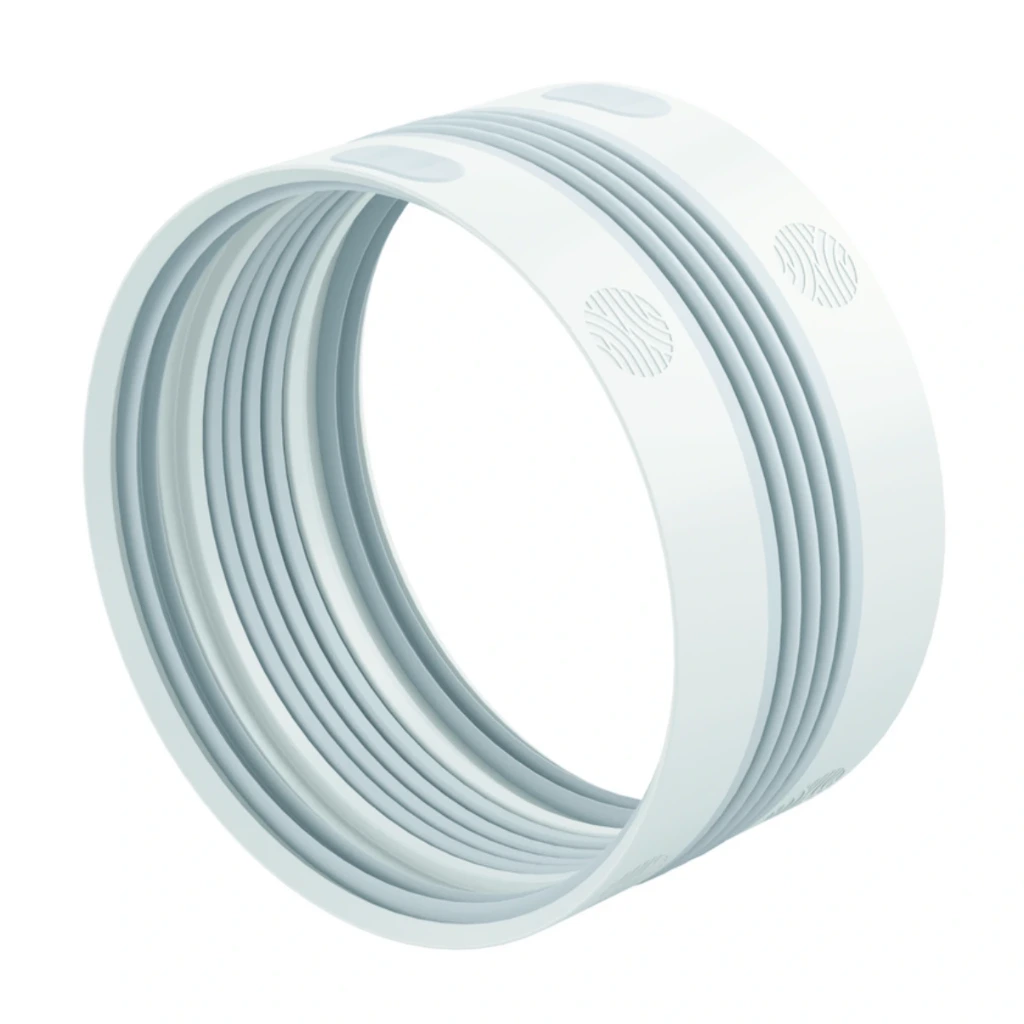 [76514-Grau] NABER PRIME flow P-UVR 150 Universalverbinder, hellgrau