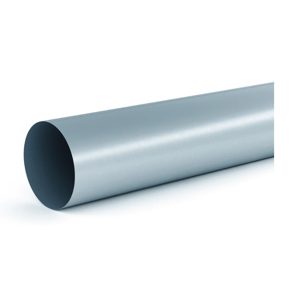 [77454-Stahl] NABER STEEL flow SR-R 150 Rundrohr, Länge 500 mm, verzinkter Stahl